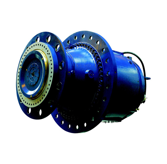 Wind Turbine Gearbox with integrated rotor shaft gear unit by Wikov
