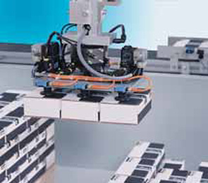 Palletizing of aluminium pallets