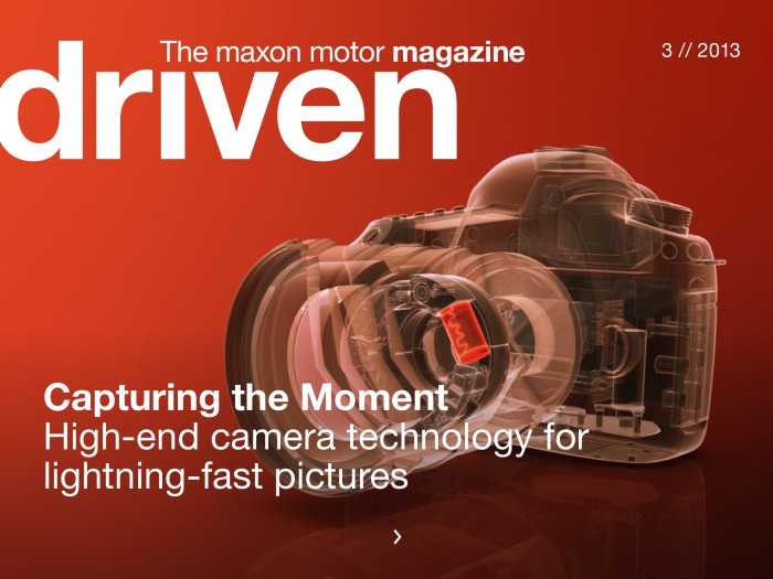 Lightning-fast, ultra-sharp and legendary: maxon drive systems in the communication sector Photo by maxon motor ag