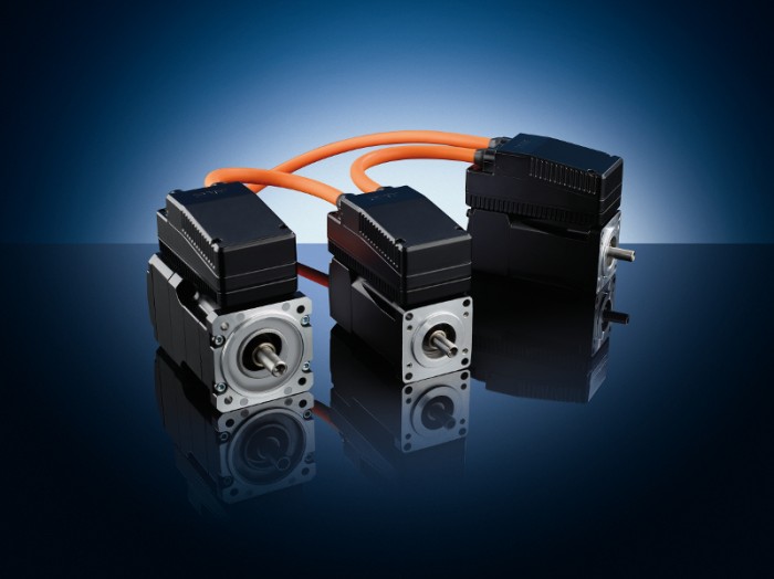 Servomotor with integrated servo inverter ihXT.Photo by AMK Arnold Müller GmbH & Co. KG