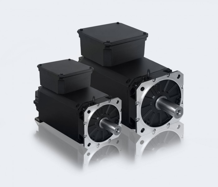 The motors from the DS2 series are available with the new oil cooling method and are thus highly suitable for applications in machines in which oil is already being used, by design, such as servohydraulic or hydraulic machines.Photo by Baumüller Nürnberg GmbH