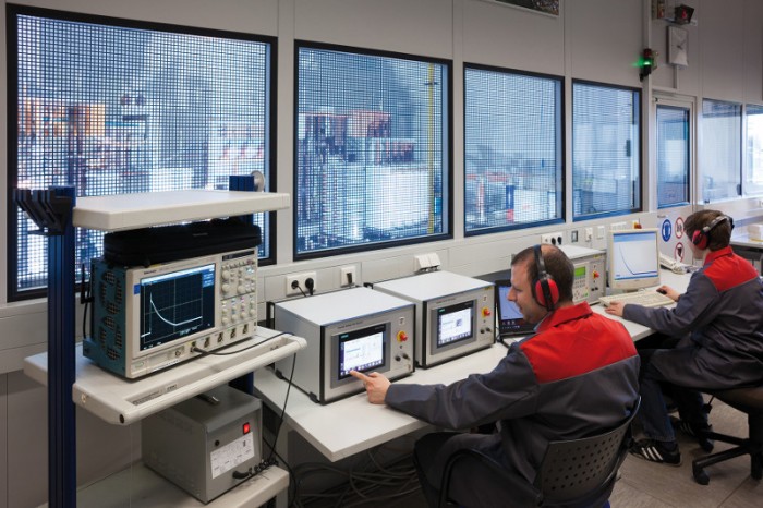DEHN’s lightning impulse current laboratory is one of the most powerful of its kind anywhere in the worldPhoto by DEHN   SÖHNE GmbH   Co.KG.