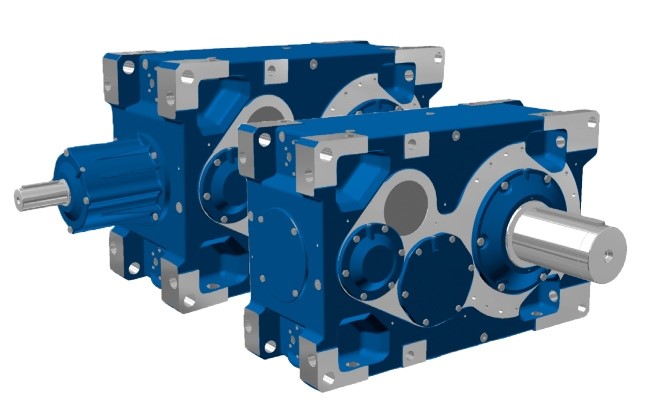 A new size in the NORD industrial gear unit range provides the proven advantages: high load capacity, application-specific configuration, and flexible installationPhoto by Getriebebau NORD GmbH & Co. KG