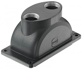 Han-Yellock® feed-through housingPhoto by HARTING Technology Group