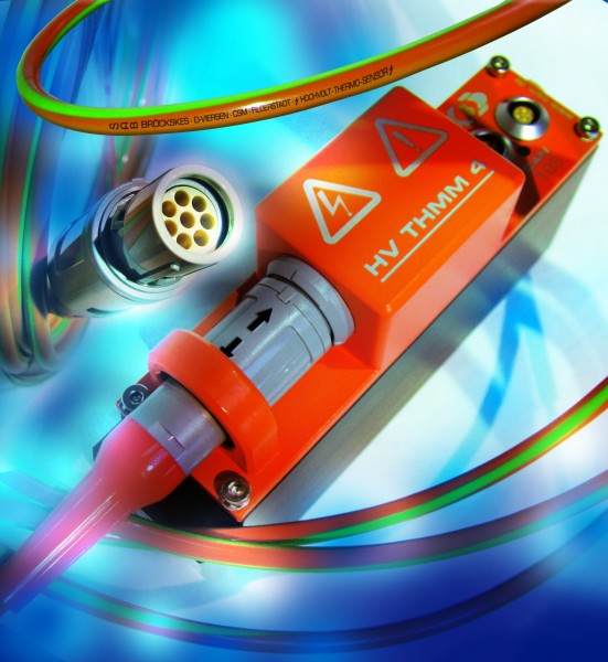 Safe temperature measurement system