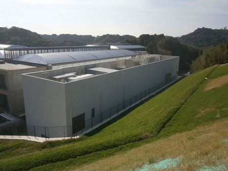 Laser irradiation buildingPhoto by Hamamatsu Photonics Europe GmbH