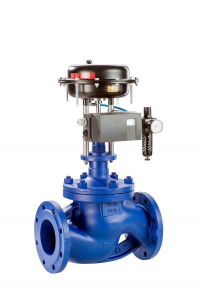 The new BOA-CVE/CVP H is a cast steel control valve primarily used in industryPhoto by KSB Aktiengesellschaft