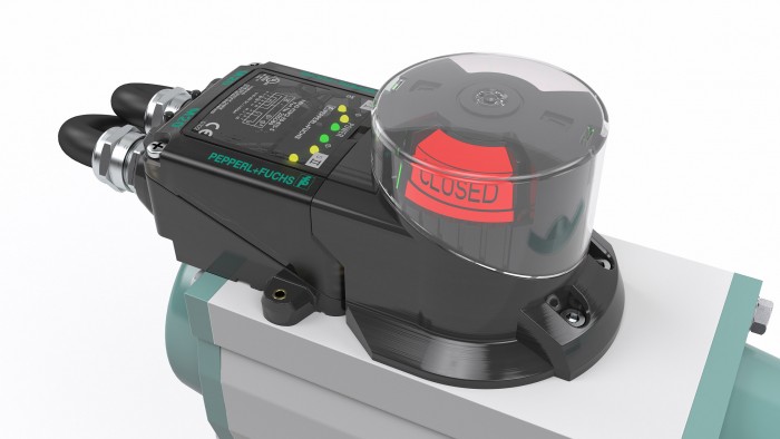 Easy mounting: Easily mount the F31K2 onto standardactuators without additional assembling aids.Photo by Pepperl+Fuchs GmbH