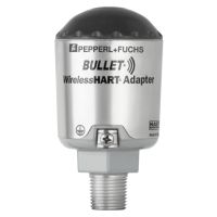 An extremely rugged aluminum housing contains all electronic components of the loop-powered WirelessHART adapter, including the antenna.Photo by Pepperl+Fuchs GmbH