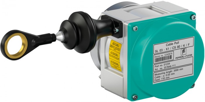 The new cable pulls from Pepperl+Fuchs are available with various surface coatings and in a range of models.Photo by Pepperl+Fuchs GmbH