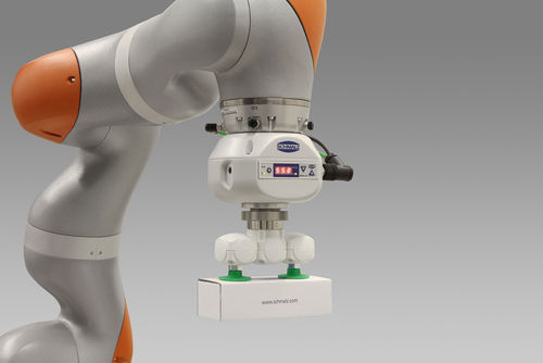 Schmalz introduces a technological innovation with its vacuum generation without compressed air, which is perfect for use in autonomous warehouses.Photo by Schmalz GmbH J. Förder- und Handhabungstechnik