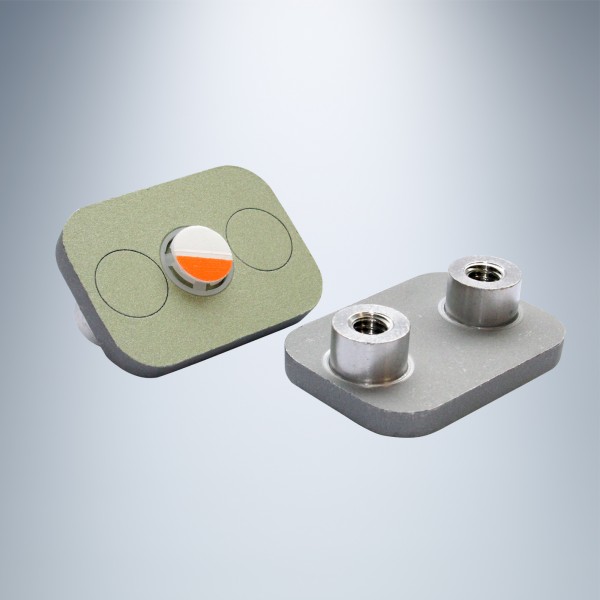 Primed Stauff Bond base / transfer plate with integrated installation fixturePhoto by Walter Stauffenberg GmbH & Co. KG