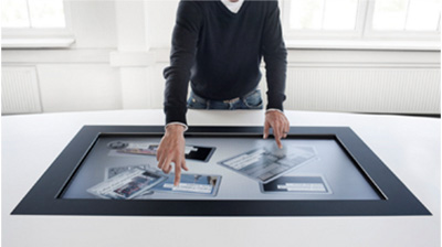 InteracTable with 46-inch- Multi-touch displayPhoto by foresee