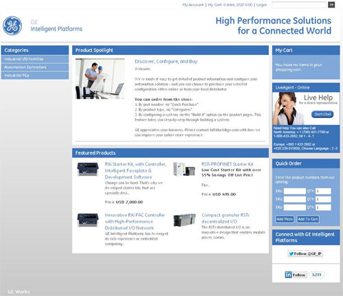 GE industrial Web Store