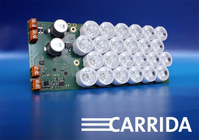 Vision Components' new VC Flash infrared lighting module ensures optimal brightness in traffic surveillance and other ITS applications.Photo by Vision Components GmbH