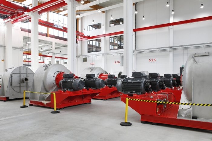 WEG is supplying 42 IE3 low-voltage motors to Siebtechnik in the current projectPhoto by WEG