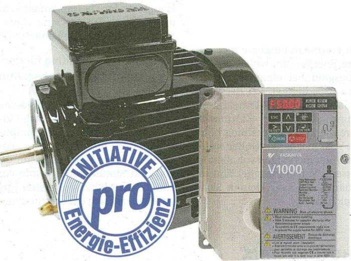 Because the motor-specific parameters are already integrated into the software, the drive package can simply be  connected.  Photo by Yaskawa Electric Europe GmbH