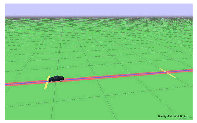 Measuring vehicle braking distance 