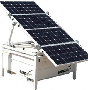  heliPod™ - modular hybrid renewable energy generatorPhoto by ampair