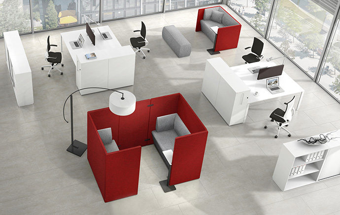 Syneo lounge furniture Well-designed concept for communication zones ASSMANN BÜROMÖBEL GMBH & CO. KG