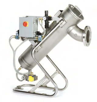 HIGH FLOW MECHANICALLY CLEANED STRAINERS