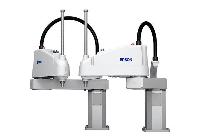 EPSON C8-Series six-axiis-robots. Photo by Epson Robots