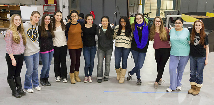 Meet the 2014 seniors of the Girls of Steel.