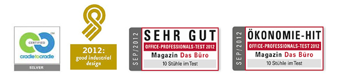 Awards for the office chair giroflex 353 series