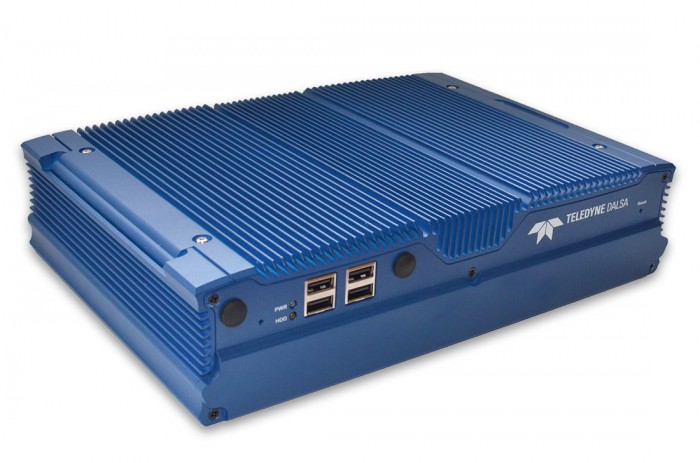 With up to six times the processing power of previous versions, the GEVA 3000 excels as a vision system for factory floor applications Photo by Teledyne DALSA  