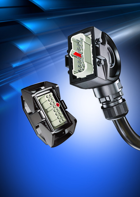 harting lightweight industrial connectors