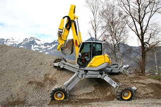 walking-excavator