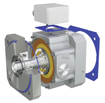 safety brake with IP65 protection