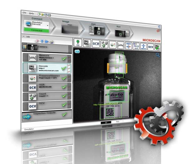 microscan machine vision software