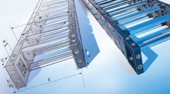 Cable drag chains - Simple Online configuration.Photo by Murrplastik Systemtechnik GmbH