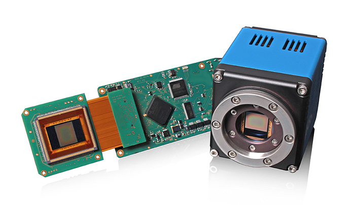 pco sCMOS scientific sensor & boards  Photo by PCO AG