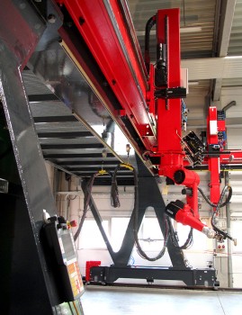 bridge gantry with reispad