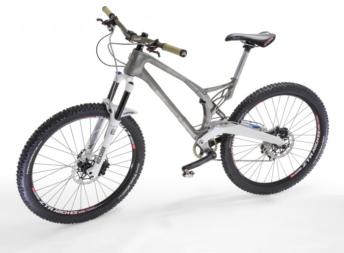 renishaw 3D printed metal bike frame