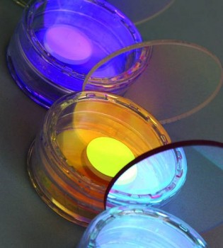 Optatec longpass filters Photo by Schneider Optische Werke GmbH