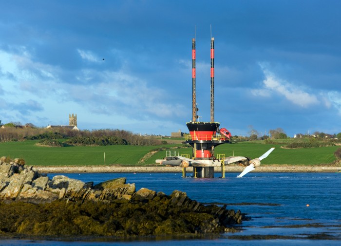 underwater power plant
