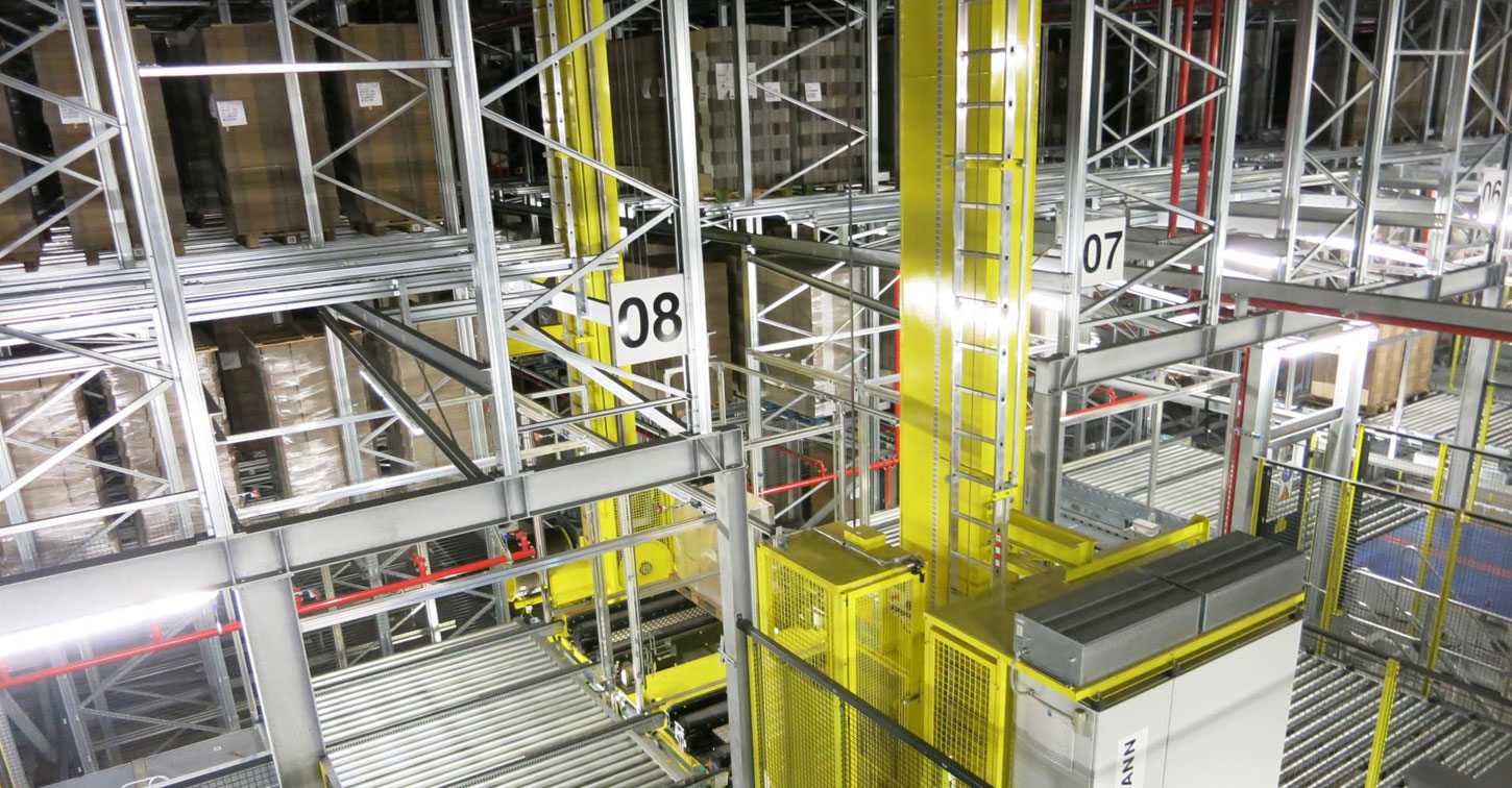Automatic HighBay Warehouse, Rack System, PaperRoll Warehouse Hörmann