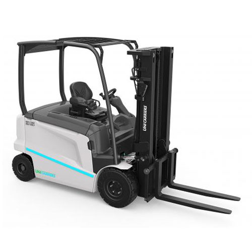 Very Narrow Aisle Reach Trucks Diesel Lpg Counterbalance Forklift Trucks By Unicarriers