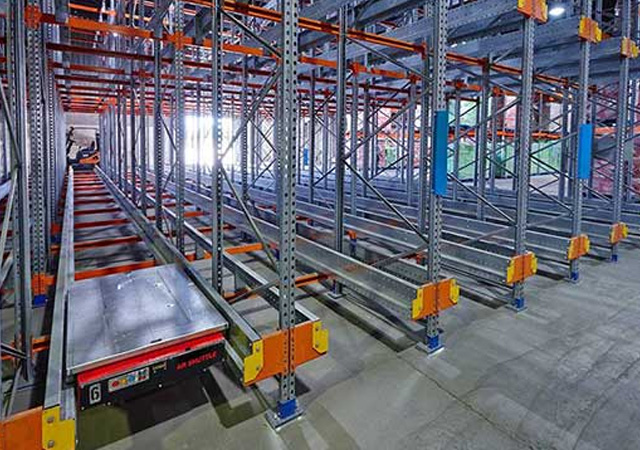 Heavy-load storage, AR Shuttle, Clad Rack Building, Drive-In Racking ...