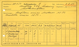 Emile Egger & Cie SA