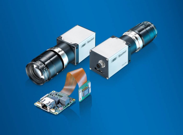 The new GigE and USB 3.0 camera models of the VisiLine and MX series deliver up to 376 fps in high throughput applications.Photo by Baumer Group International Sales