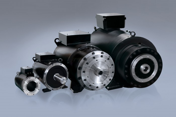 Baumüller provides a broad range of high torque motors with solid shaft, hollow shaft or integral thrust bearingPhoto by Baumüller Nürnberg GmbH