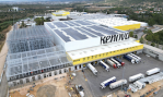 AR RACKING: 34-meter-high galvanized self-supporting rack for Renova (in Portugal)