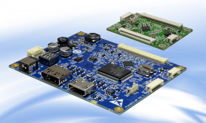 Distec's PrismaECO-eDP-controller board and LVDS2eDP interface board enable comfortable control of TFT displays with eDP interfacePhoto by Distec GmbH