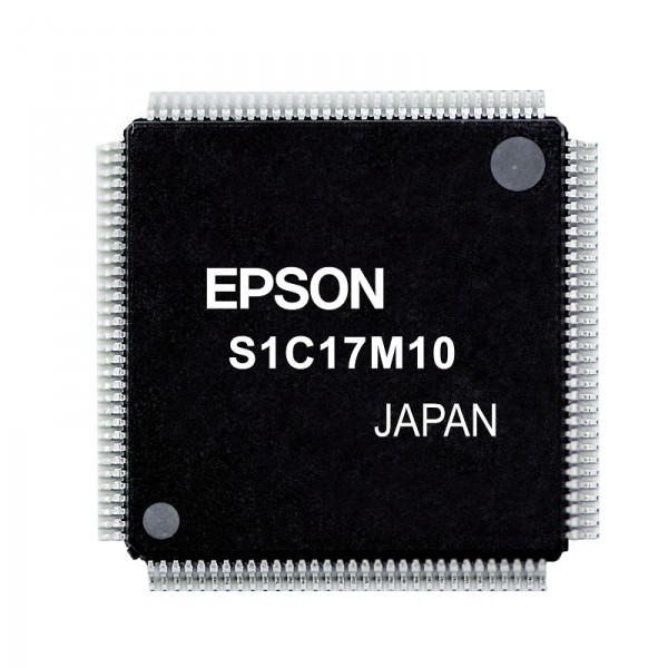 S1C17M10 microcontroller with 16-bit on-chip Flash memoryPhoto by EPSON EUROPE ELECTRONICS GmbH