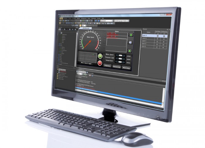 Galileo is an intuitive visualization software that is quick to learn, powerful and sector-neutral, considerably reducing the time required for the project design and commissioning of Eaton XV and XP series touch panels. Photo by Eaton Corporation