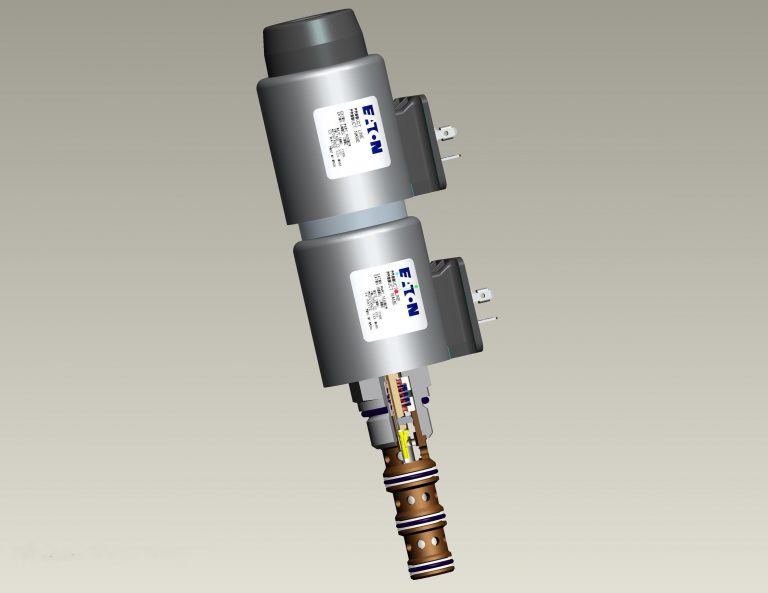 Eaton's new proportional solenoid cartridge valve features cost